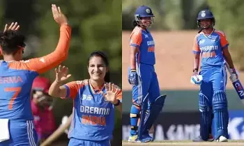 Womens Asia Cup T20 : యూఏఈ ని ఓడించి సెమీ ఫైనల్కు దూసుకెళ్లిన అమ్మాయిలు Womens Asia Cup T20 : యూఏఈ ని ఓడించి సెమీ ఫైనల్కు దూసుకెళ్లిన అమ్మాయిలు