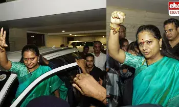 BRS MLC Kavitha Withdraws Default Bail Petition:వ్యూహం ప్రకారమే డిఫాల్ట్ బెయిల్ పిటిషన్‌ వెనక్కి.. ఎందుకంటే...!