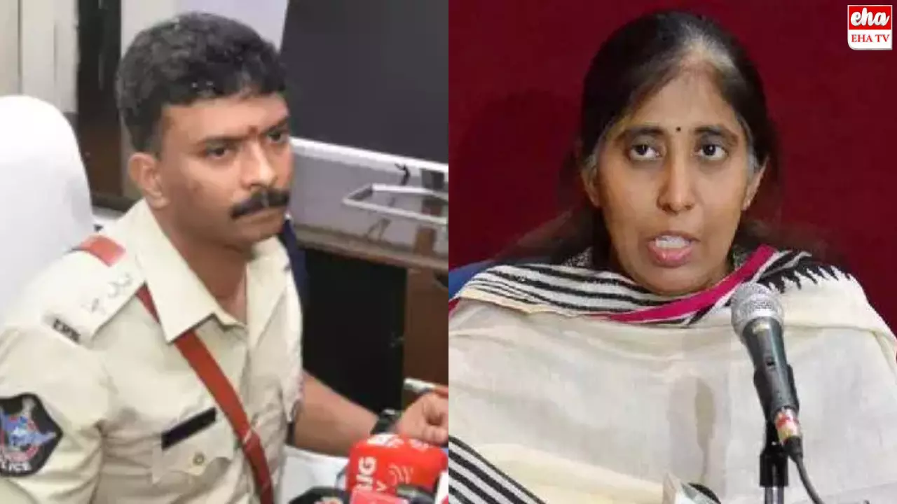 YS Sunitha : కడప ఎస్పీని కలిసిన వైఎస్ సునీత YS Sunitha : కడప ఎస్పీని కలిసిన వైఎస్ సునీత