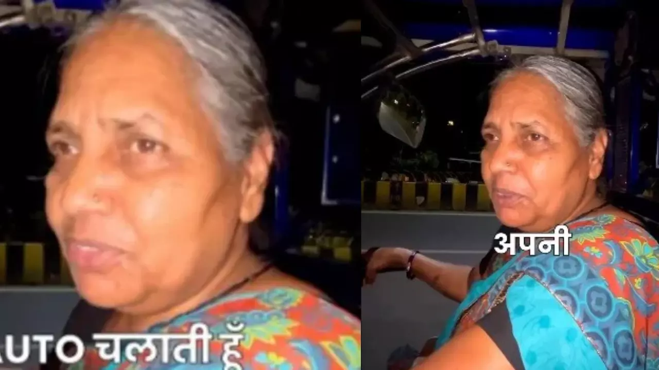 55-year-old single mother:55 ఏళ్ల వయసులో ఆటో నడుపుతున్న మహిళ.. అదీ అర్ధరాత్రి 1:30 వరకు.. 55-year-old single mother:55 ఏళ్ల వయసులో ఆటో నడుపుతున్న మహిళ.. అదీ అర్ధరాత్రి 1:30 వరకు..
