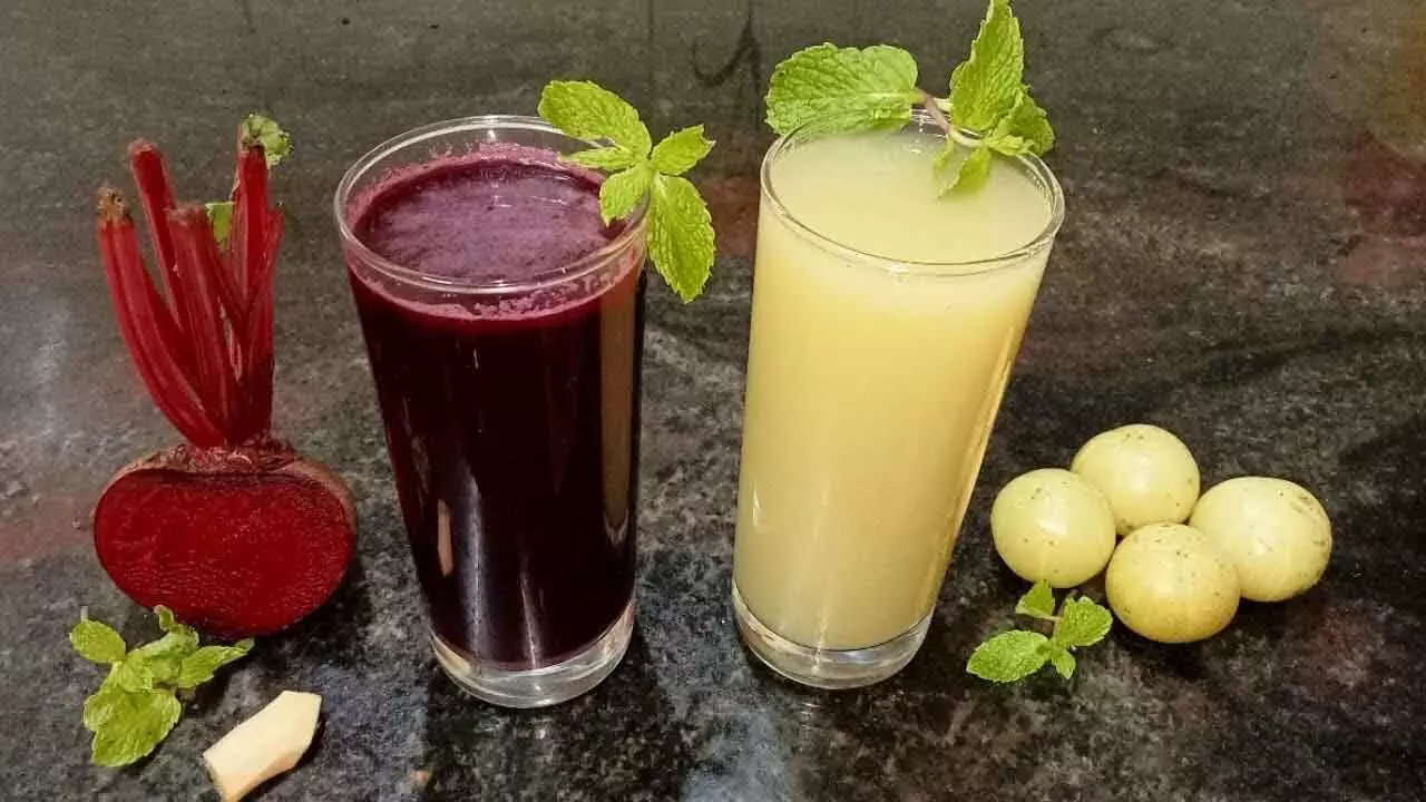 Amla Beetroot Juice Benefits : ఒక్క గ్లాసు జ్యూస్తో అలసటను దూరం చేసుకోండి..! Amla Beetroot Juice Benefits : ఒక్క గ్లాసు జ్యూస్తో అలసటను దూరం చేసుకోండి..!