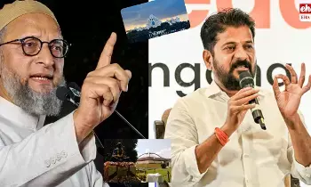 Asaduddin Owaisi:సెక్రటేరియట్‌ను, బాపు ఘాట్‌ను కూల్చేసే దమ్ముందా..? రేవంత్‌కు అసదుద్దీన్‌ సూటి ప్రశ్న!