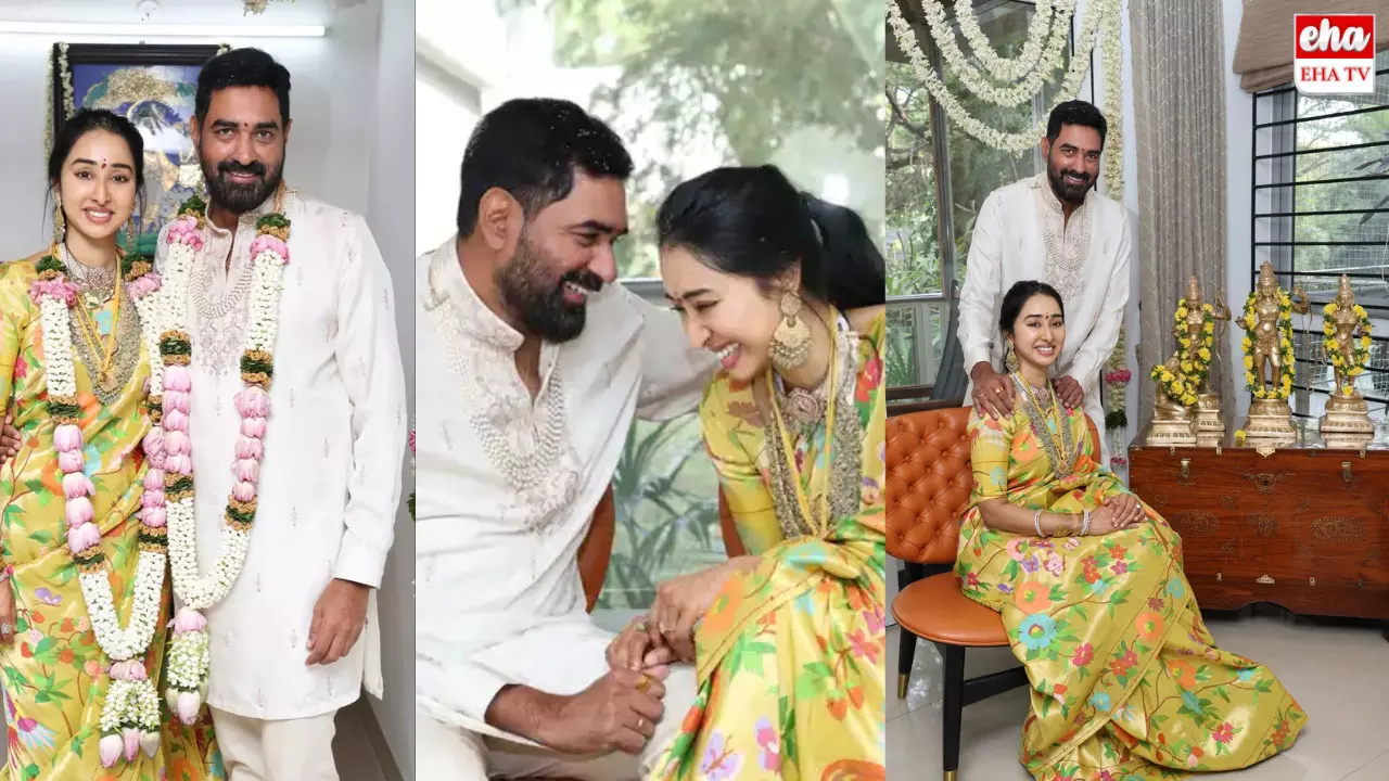 Director Krish Jagarlamudi : మళ్లీ పెళ్లి చేసుకున్న దర్శకుడు క్రిష్! Director Krish Jagarlamudi : మళ్లీ పెళ్లి చేసుకున్న దర్శకుడు క్రిష్!