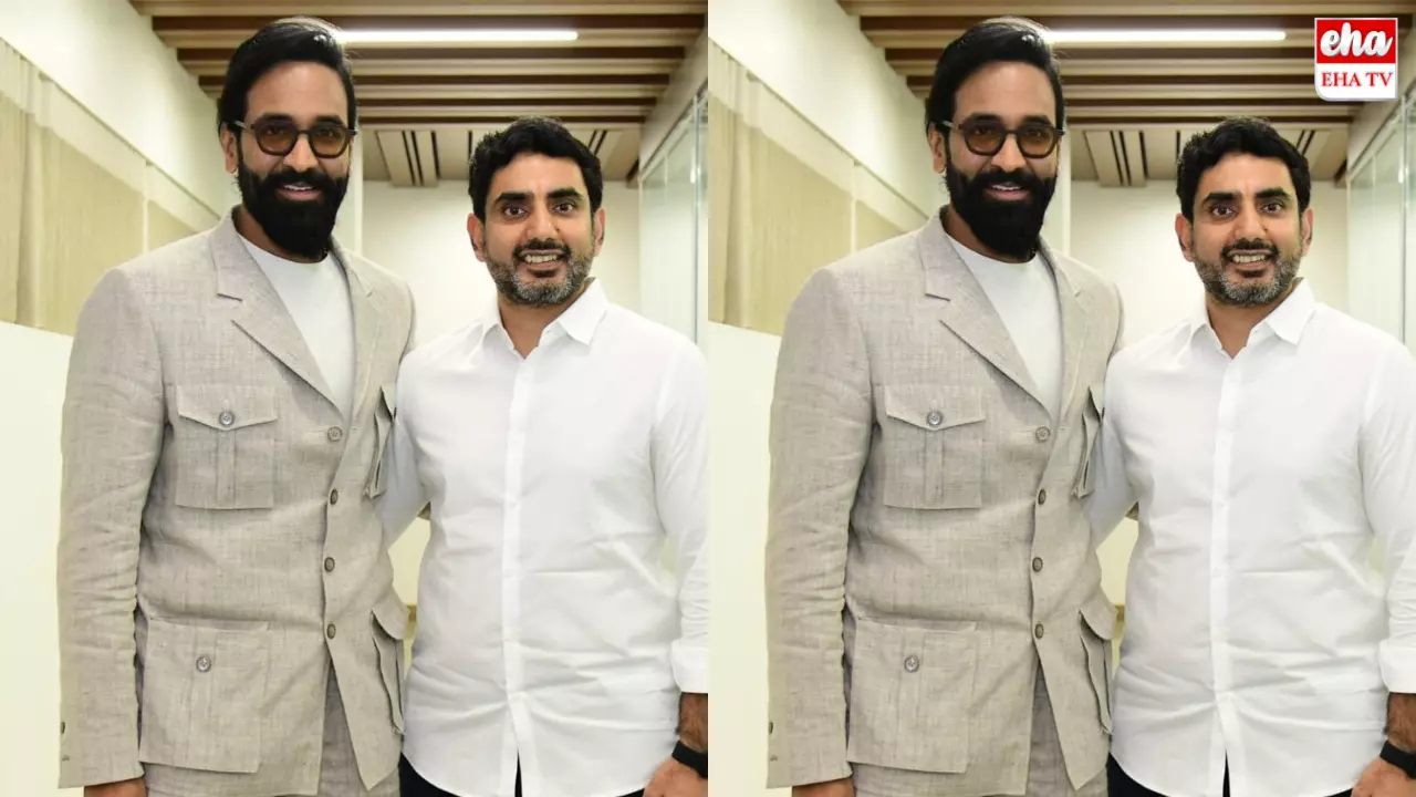 Manchu Vishnu : నారా లోకేష్తో మంచు విష్ణు భేటీ Manchu Vishnu : నారా లోకేష్తో మంచు విష్ణు భేటీ