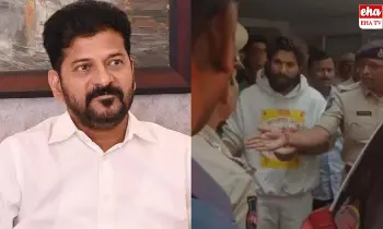Revanth Reddy Comments on Allu Arjun :  అతడేమైనా ఇండియా - పాక్ సరిహద్దులో పోరాటం చేశాడా,,? అల్లు అర్జున్ పై రేవంత్ ఘాటు వ్యాఖ్యలు.. Revanth Reddy Comments on Allu Arjun :  అతడేమైనా ఇండియా - పాక్ సరిహద్దులో పోరాటం చేశాడా,,? అల్లు అర్జున్ పై రేవంత్ ఘాటు వ్యాఖ్యలు..