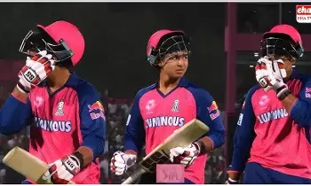 RR vs LSG : ఔటయ్యాక ఏడ్చిన వైభవ్ RR vs LSG : ఔటయ్యాక ఏడ్చిన వైభవ్