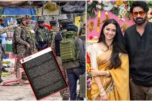 Fauji Heroine Imanvi : పహల్గామ్ ఘటనపై ప్రభాస్ హీరోయిన్ ఇమన్వి సంచలన ప్రకటన..! Fauji Heroine Imanvi : పహల్గామ్ ఘటనపై ప్రభాస్ హీరోయిన్ ఇమన్వి సంచలన ప్రకటన..!