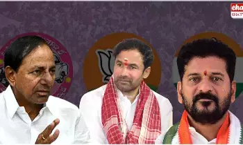 Telangana Politics : తెలంగాణలో ఇప్పుడు ఎన్నికలు జరిగితే ఏ పార్టీ గెలుస్తుంది? Telangana Politics : తెలంగాణలో ఇప్పుడు ఎన్నికలు జరిగితే ఏ పార్టీ గెలుస్తుంది?