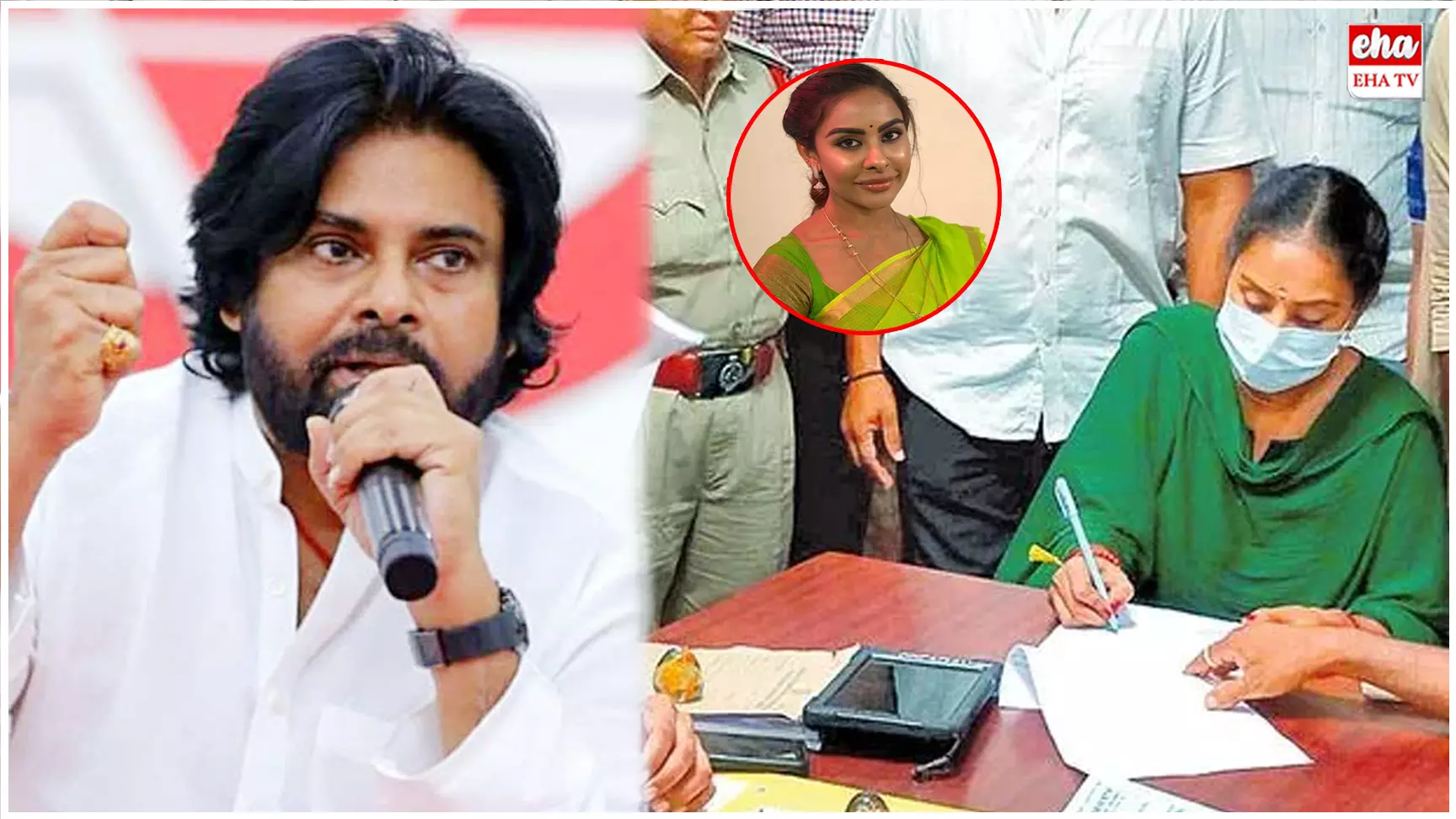 Actress Sri Reddy : పవన్ దెబ్బకు.. శ్రీరెడ్డి అబ్బా..! Actress Sri Reddy : పవన్ దెబ్బకు.. శ్రీరెడ్డి అబ్బా..!