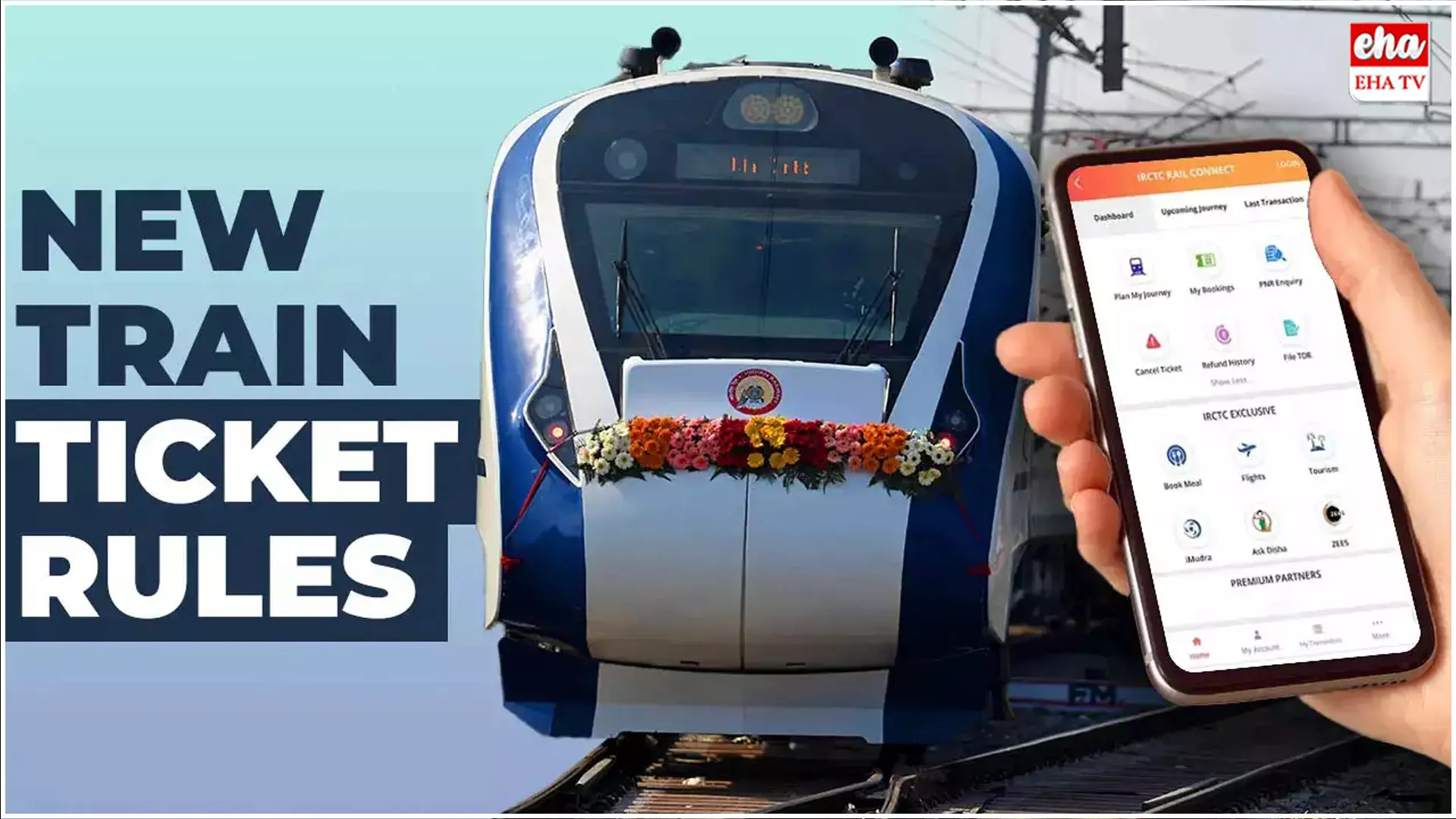 Indian Railway New Rule : మే1 నుంచి రైల్వే ప్రయాణంలో కీలక మార్పులు..! Indian Railway New Rule : మే1 నుంచి రైల్వే ప్రయాణంలో కీలక మార్పులు..!