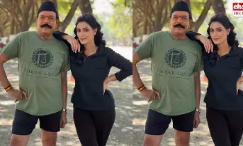 Viral photo : 31 ఏళ్ల శివంగి వర్మ.. 70 ఏళ్ల నటుడు గోవింద్.. డేటింగ్ నిజమేనా..! Viral photo : 31 ఏళ్ల శివంగి వర్మ.. 70 ఏళ్ల నటుడు గోవింద్.. డేటింగ్ నిజమేనా..!