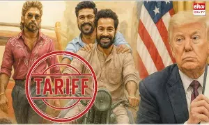 Telugu cinemas : విదేశీ చిత్రాలపై అమెరికా భారీ సుంకం.. తెలుగు హీరోల మార్కెట్ డౌన్ కాబోతుందా..! Telugu cinemas : విదేశీ చిత్రాలపై అమెరికా భారీ సుంకం.. తెలుగు హీరోల మార్కెట్ డౌన్ కాబోతుందా..!