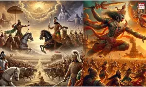 Mahabharata : ఆయుధాలు లేకుండా జరిగిన 5 మహాభారత యుద్ధాలు..నిజమైన బలం అంటే ఇదే Mahabharata : ఆయుధాలు లేకుండా జరిగిన 5 మహాభారత యుద్ధాలు..నిజమైన బలం అంటే ఇదే