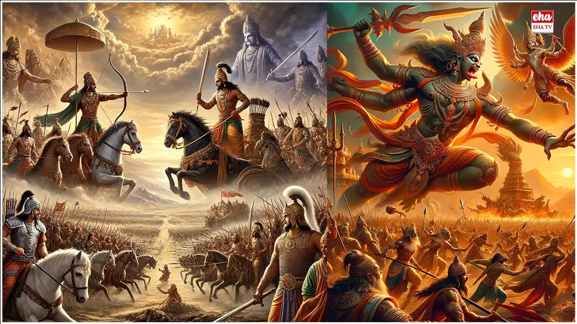 Mahabharata : ఆయుధాలు లేకుండా జరిగిన 5 మహాభారత యుద్ధాలు..నిజమైన బలం అంటే ఇదే Mahabharata : ఆయుధాలు లేకుండా జరిగిన 5 మహాభారత యుద్ధాలు..నిజమైన బలం అంటే ఇదే
