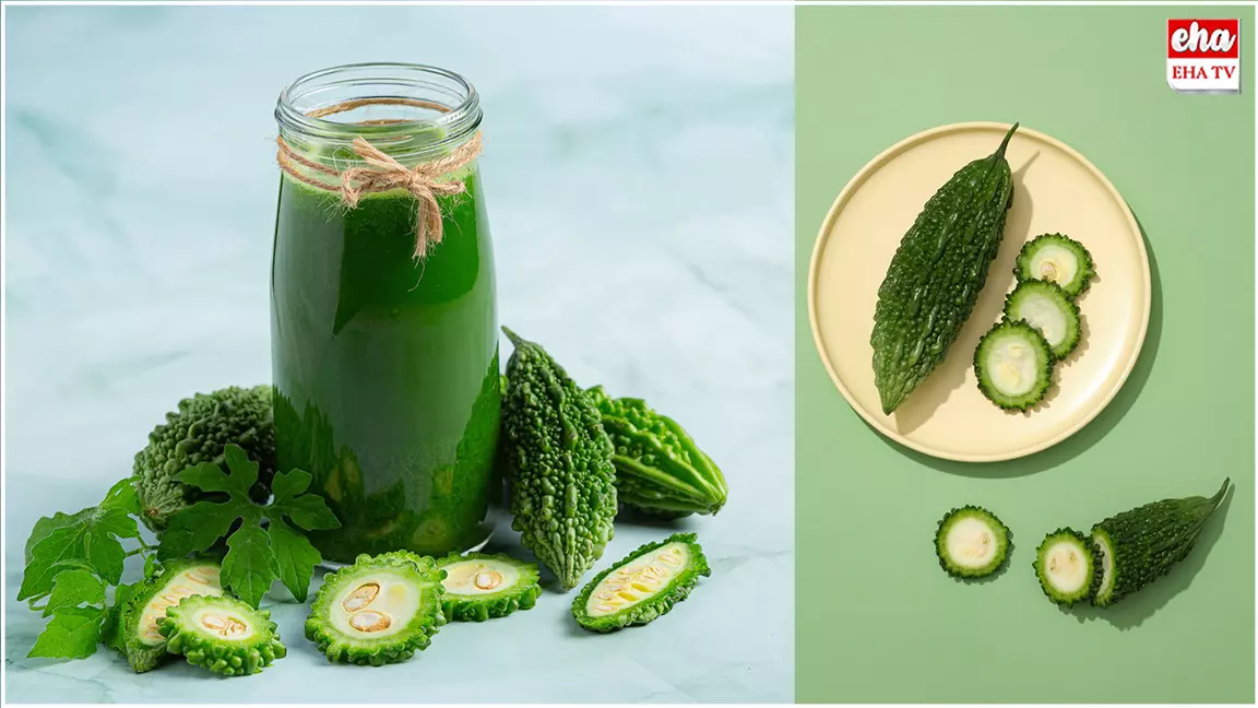 Bitter Gourd Juice : కాకరకాయ జ్యూస్తో షుగర్ తగ్గించుకోవచ్చా..! Bitter Gourd Juice : కాకరకాయ జ్యూస్తో షుగర్ తగ్గించుకోవచ్చా..!