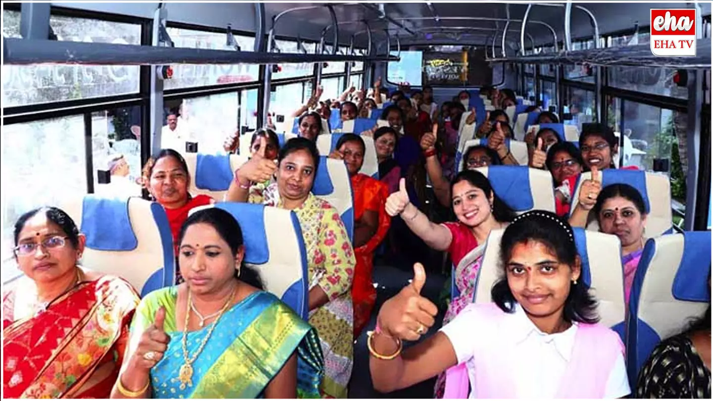 Free Bus In AP : ఆగస్టు 15 నుంచి ఏపీలో ఉచిత బస్సు Free Bus In AP : ఆగస్టు 15 నుంచి ఏపీలో ఉచిత బస్సు