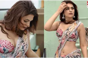 Shraddha Das : చీరలో కురాళ్ల టెంపరేచర్ పెంచేస్తోన్న శ్రద్ధా దాస్..! Shraddha Das : చీరలో కురాళ్ల టెంపరేచర్ పెంచేస్తోన్న శ్రద్ధా దాస్..!