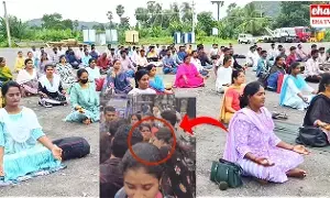 Yoga Teachers : యోగా టీచర్ల నిరసన.. పోలీసుల జులుం..! Yoga Teachers : యోగా టీచర్ల నిరసన.. పోలీసుల జులుం..!