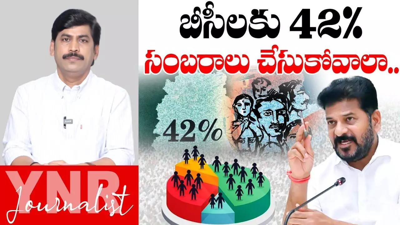 42% BC Reservation : బీసీలు 42%..సంబరాలు చేసుకోవాలా.. 42% BC Reservation : బీసీలు 42%..సంబరాలు చేసుకోవాలా..