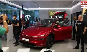 Tesla Cars In India : భారత్లోకి టెస్లా.. కానీ సెల్ఫ్ డ్రైవింగ్ కార్లు కాదు! Tesla Cars In India : భారత్లోకి టెస్లా.. కానీ సెల్ఫ్ డ్రైవింగ్ కార్లు కాదు!
