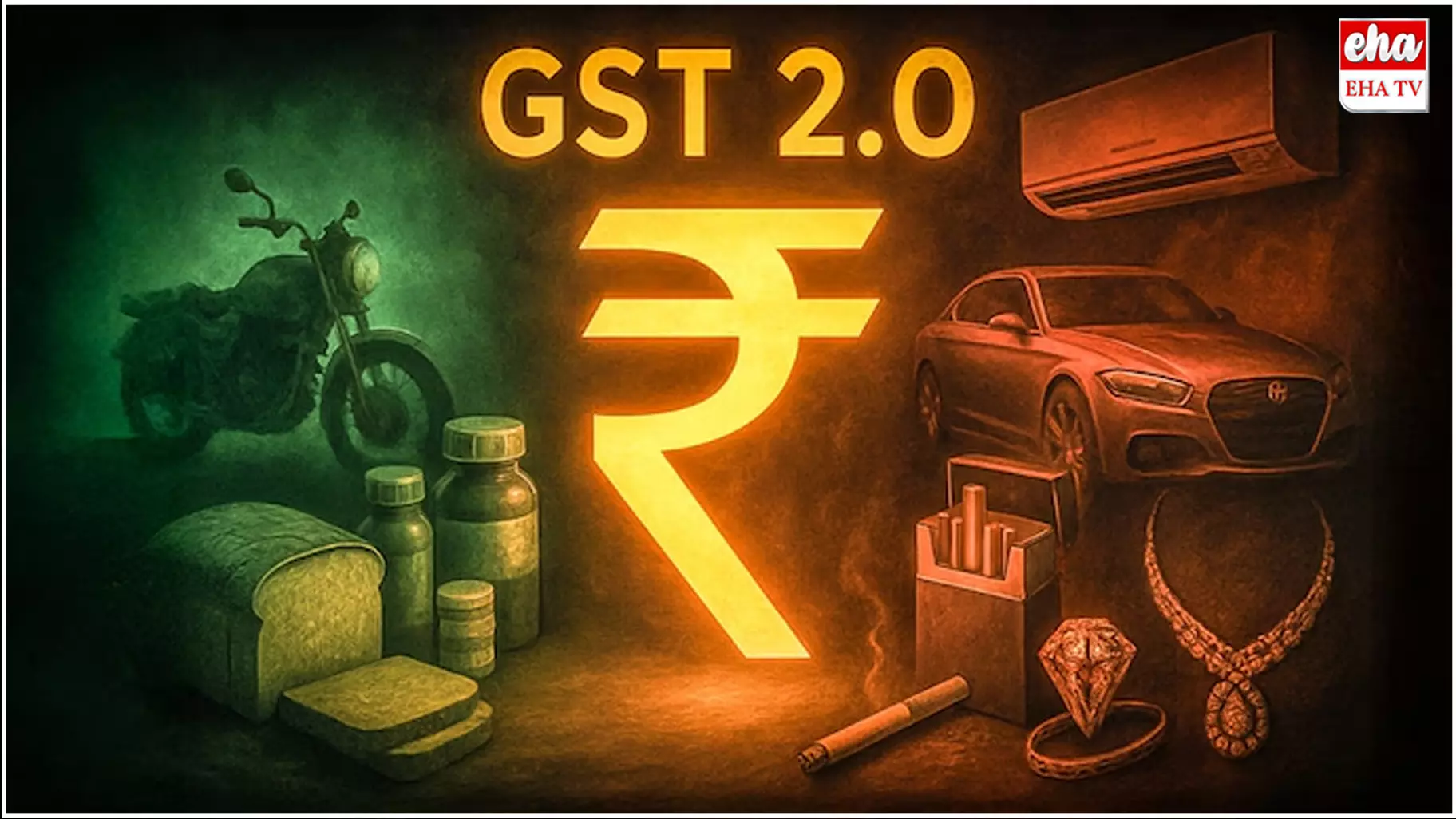 Big GST Rate Cut Announced : తగ్గిన జీఎస్టీ.. ధరలు తగ్గనున్న వస్తువులు ఏంటి..! Big GST Rate Cut Announced : తగ్గిన జీఎస్టీ.. ధరలు తగ్గనున్న వస్తువులు ఏంటి..!