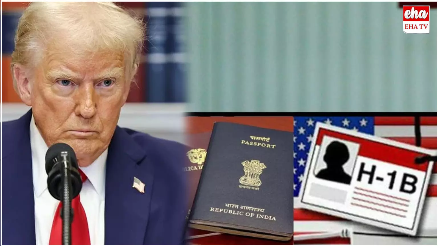 H-1B Visa Applicants : H1B దరఖాస్తు దారులకు షాక్‌ ఇచ్చిన ట్రంప్