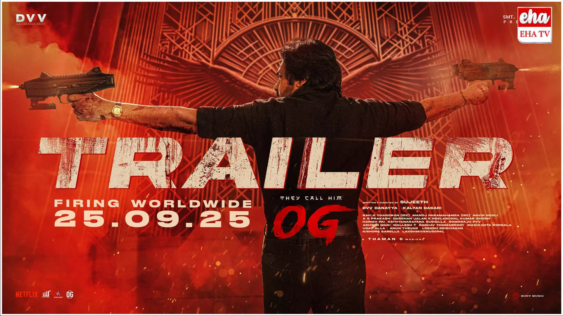OG Trailer : పవర్ స్టార్ పవన్ కళ్యాణ్ ఓజీ ట్రైలర్.. అంచనాలకు మించి ట్రైలర్..!