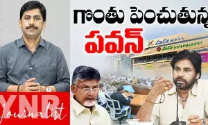 Pawan Kalyan : గొంతు పెంచుతున్న పవన్ కళ్యాణ్..! Pawan Kalyan : గొంతు పెంచుతున్న పవన్ కళ్యాణ్..!
