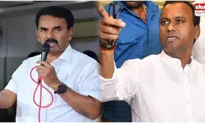 Komatireddy Vs Jupally : కోమటిరెడ్డి రాజగోపాల్ రెడ్డి Vs మంత్రి జూపల్లి కృష్ణారావు..! Komatireddy Vs Jupally : కోమటిరెడ్డి రాజగోపాల్ రెడ్డి Vs మంత్రి జూపల్లి కృష్ణారావు..!