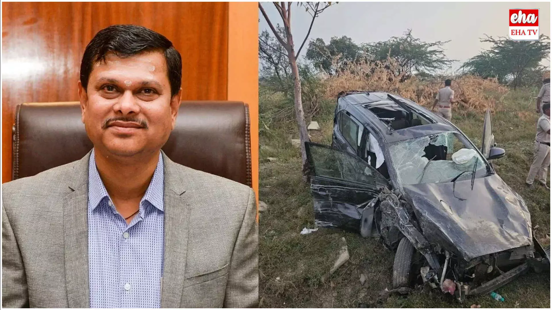 Karnataka : కర్ణాటకలో ఘోర రోడ్డు ప్రమాదం.. సీనియర్ ఐఏఎస్ అధికారి దుర్మరణం