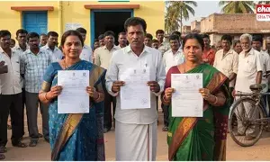 Two Wifes Nominations : ఇద్దరు భార్యలతో నామినేషన్లు, ఏకగ్రీవంతో ఎవరిని చేయాలనే మీమాంస..! Two Wifes Nominations : ఇద్దరు భార్యలతో నామినేషన్లు, ఏకగ్రీవంతో ఎవరిని చేయాలనే మీమాంస..!