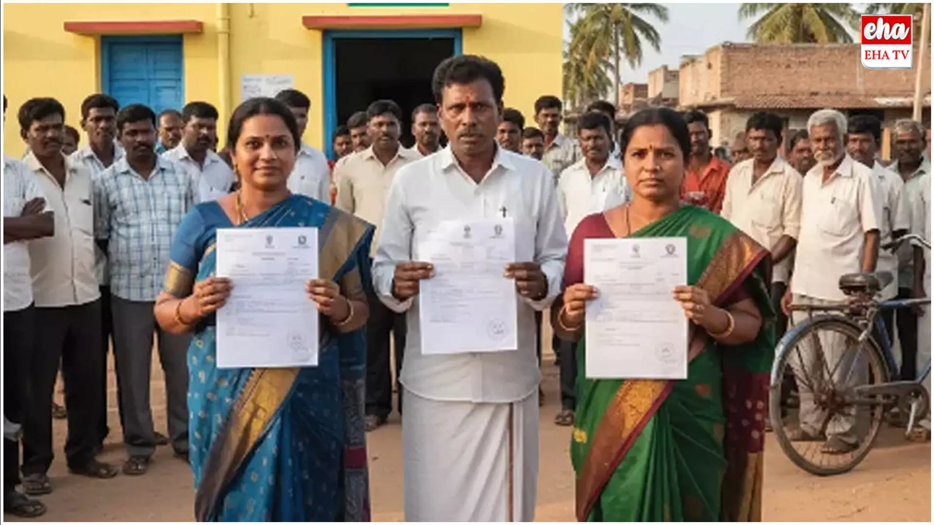 Two Wifes Nominations : ఇద్దరు భార్యలతో నామినేషన్లు, ఏకగ్రీవంతో ఎవరిని చేయాలనే మీమాంస..! Two Wifes Nominations : ఇద్దరు భార్యలతో నామినేషన్లు, ఏకగ్రీవంతో ఎవరిని చేయాలనే మీమాంస..!