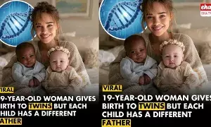 Brazilian : ఒకే రోజు ఇద్దరితో శృంగారం.. కవలలకు జన్మనిచ్చిన యువతి.. DNA టెస్ట్ చూస్తే మైండ్ బ్లాక్..! Brazilian : ఒకే రోజు ఇద్దరితో శృంగారం.. కవలలకు జన్మనిచ్చిన యువతి.. DNA టెస్ట్ చూస్తే మైండ్ బ్లాక్..!