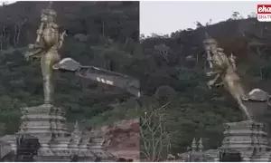 Cambodia Vs Thailand :  సరిహద్దులో విష్ణుమూర్తి విగ్రహం కూల్చివేత.. !