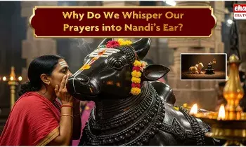 Why Is Nandi Always Facing Lord Shiva  : శివాలయంలో లింగం వైపు నంది ఎందుకు.. ముందుగా నంది చెవిలో భక్తుల కోరికలు ఎందుకు..!