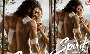 Spirit Movie First look :  సోషల్ మీడియాలో వైరల్ అవుతున్న ప్రభాస్ ‘స్పిరిట్’ ఫస్ట్ లుక్