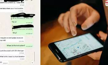 Sick Leave Controversy: సిక్ లీవ్ కోరితే లైవ్ లొకేషన్ చేయాలన్న మేనేజర్.. సోషల్ మీడియాలో షేర్ చేసిన ఉద్యోగి..! Sick Leave Controversy: సిక్ లీవ్ కోరితే లైవ్ లొకేషన్ చేయాలన్న మేనేజర్.. సోషల్ మీడియాలో షేర్ చేసిన ఉద్యోగి..!