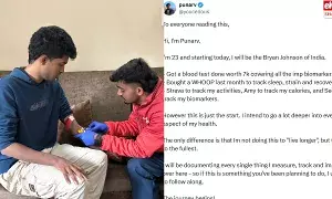 Bryan Johnson in India: భారత్‌లో బ్రయాన్ జాన్సన్.. నేను చనిపోను..! బెంగళూరులో 23 ఏళ్ల యువకుడి సంచలన ప్రకటన..!