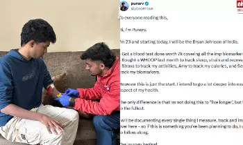 Bryan Johnson in India: భారత్‌లో బ్రయాన్ జాన్సన్.. నేను చనిపోను..! బెంగళూరులో 23 ఏళ్ల యువకుడి సంచలన ప్రకటన..!