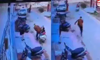 Fathers negligence: తండ్రి నిర్లక్ష్యం.. ప్రాణాపాయంలో కూతురు..! స్కూటీని యాక్సిలటేర్‌ను తిప్పిన చిన్నారి..! గుంతలో పడి..!