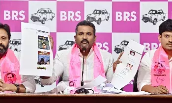 BRS: ఫేక్‌ అకౌంట్స్‌తో తప్పుడు ప్రచారం: BRS