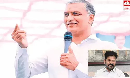 Harish Rao on Revanth..! అవును KCR ముమ్మాటికీ జాతిపితనే.. నువ్వు ఓ పెద్ద బూతుపితగానివి..! రేవంత్‌కు హరీష్‌రావు చురకలు..!