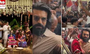 Megastars grandson and granddaughter:  మెగస్టార్‌ మనవడు, మనవరాలికి ఘనంగా నామకరణం, పేర్ల అర్థం వివరించిన చిరు