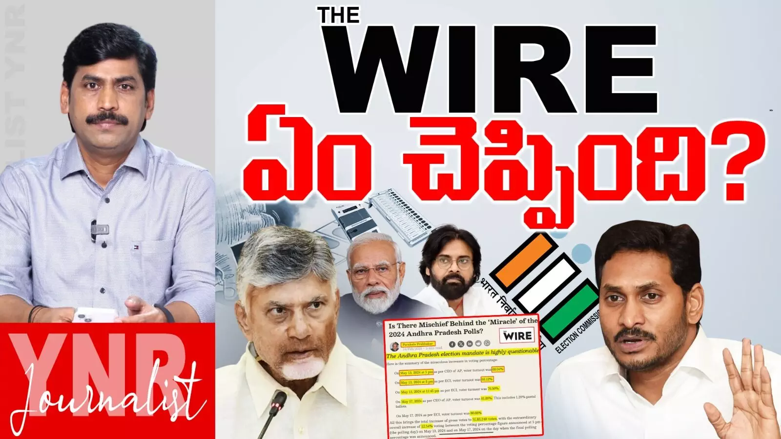 AP Elections: ఏపీ ఎన్నికల్లో ఏం జరిగింది.. ద వైర్ కథనంలో పరకాల ప్రభాకర్ సంచలనాలు..! AP Elections: ఏపీ ఎన్నికల్లో ఏం జరిగింది.. ద వైర్ కథనంలో పరకాల ప్రభాకర్ సంచలనాలు..!