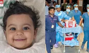 The child is 10 months old: చిన్నారి వయసు 10 నెలలు..కానీ అవయవదానంతో 10 కాలాలపాటు..!