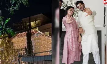 Vijay-Rashmika Marriage: విజయ్‌-రష్మిక వివాహానికి ముస్తాబైన విజయ్‌ ఇల్లు.. లైట్లు, పూలతో అలంకరణ..!