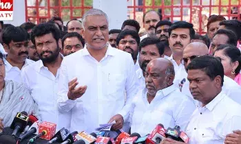Harish Rao: సుమన్‌ అరెస్టుపై హరీష్‌రావు తీవ్ర ఆగ్రహం..! కాంగ్రెస్‌ తొత్తులుగా ఉన్న పోలీసులకు వార్నింగ్..!